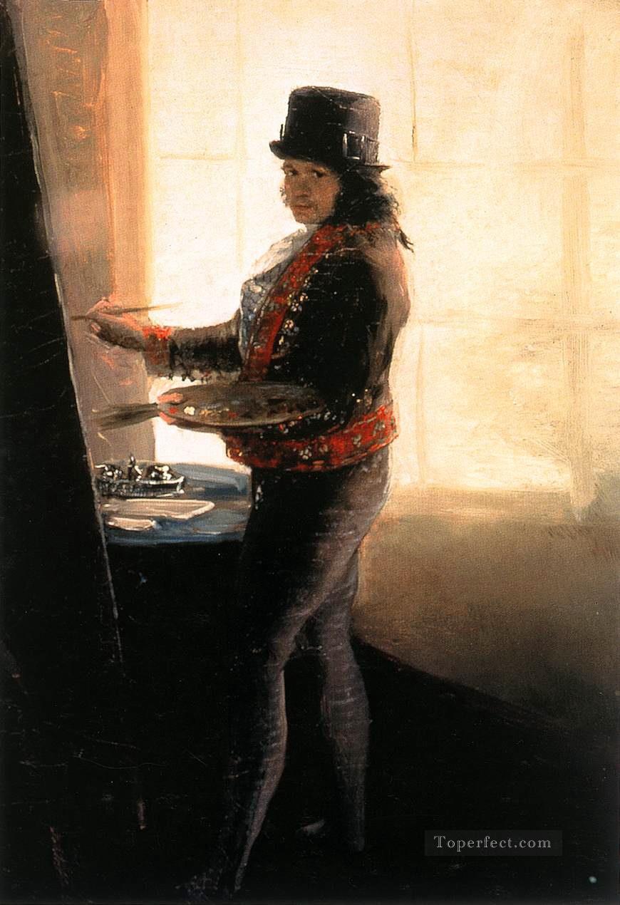 Autorretrato en el Estudio Francisco de Goya Pintura al óleo